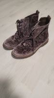 Winter Boots Samt Gr. 38 - Edler Look für kalte Tage!
