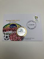 Numisbrief Schweiz Fussball WM 2014 münze Rarität!