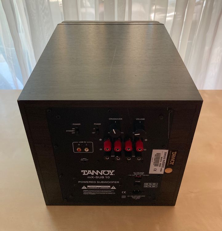 Tannoy - Mx-Sub 10 - Aktiv Subwoofer | Kaufen auf Ricardo