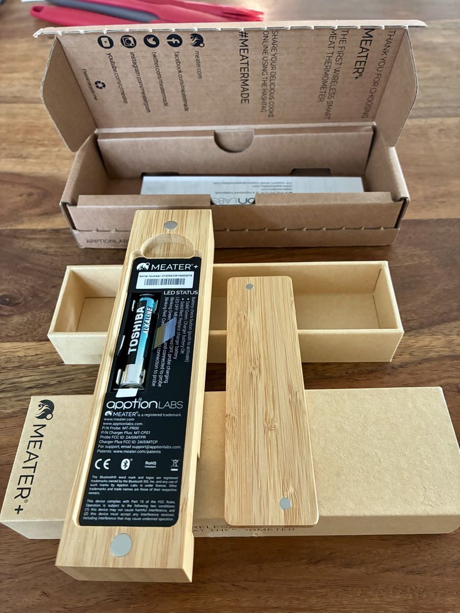 Altro per la casa: Meater+ Fleischthermometer neu mit Verpackung – Nuovo (secondo la descrizione) da Tagelswangen venduto da sarahski 3