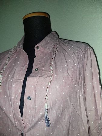 Maison Scotch Bluse altrosa Grösse XS (petite)