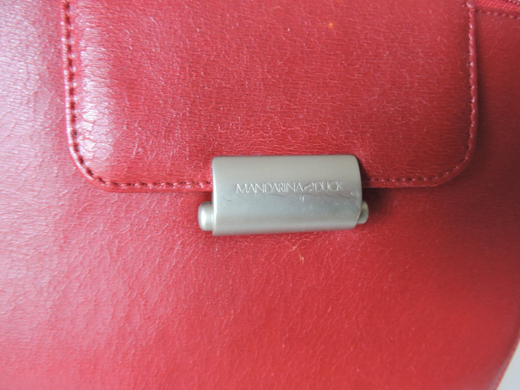 Mandarina Duck Taschen: Handtasche Mandarina Duck Rot – Gebraucht aus Hauptwil von Borusse01 3