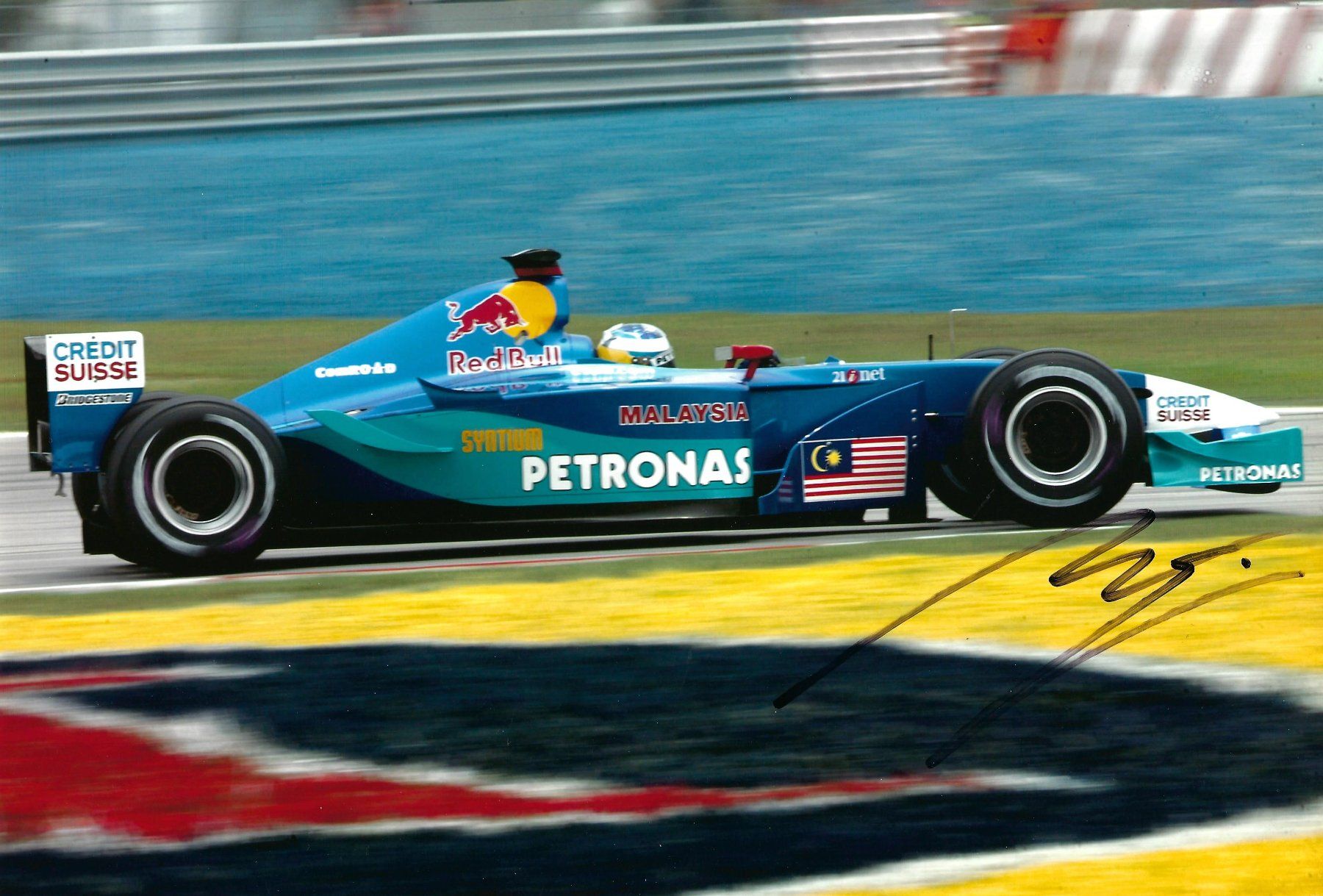 Autografi: Foto; Nick Heidfeld, Formel 1, Sauber – Usato da Aarburg venduto da Hktm