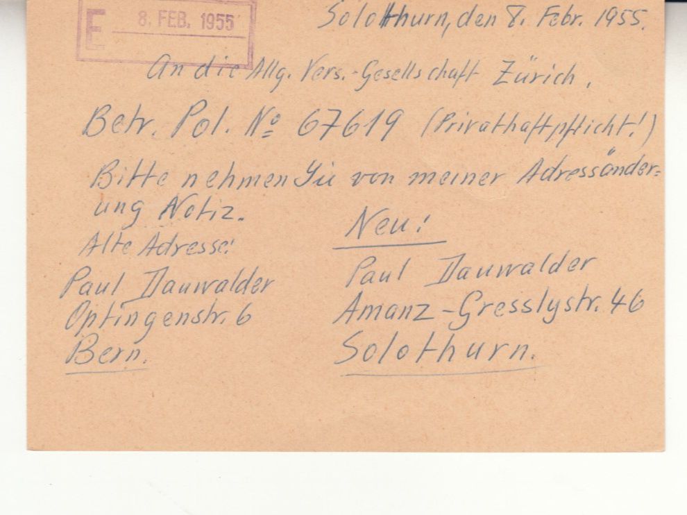 Tutti i francobolli: SGK PK 183.155 (Grindelwald) mit ST Solothurn – Usato da Bürglen TG venduto da StampGraf 1