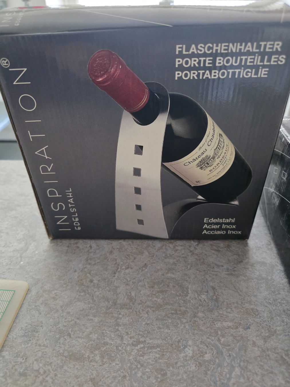Wandhalterungen: Weinhalter – Neu und originalverpackt aus Lostorf von rubileo