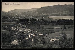 AK Gwatt, Gesamtansicht, Teil des Thunersees