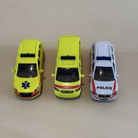 Lot 3 véhicules Siku — services d’urgence suisses