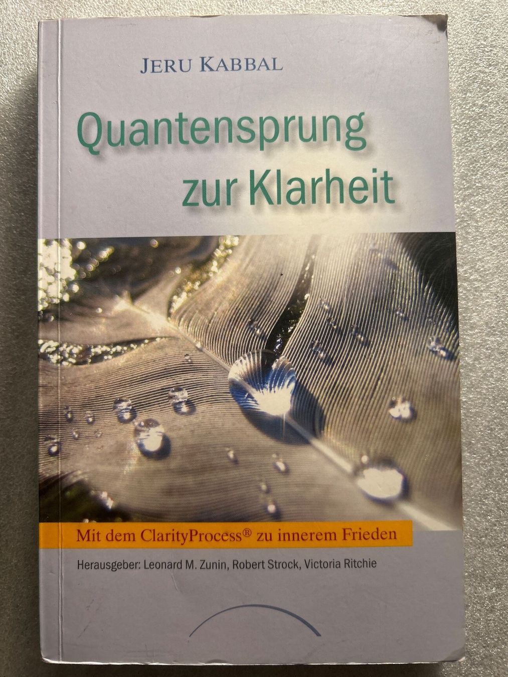 Libri: Jeru Kabbal - Quantensprung zur Klarheit – Usato da La Chaux-de-Fonds venduto da jacq_LaTsch0