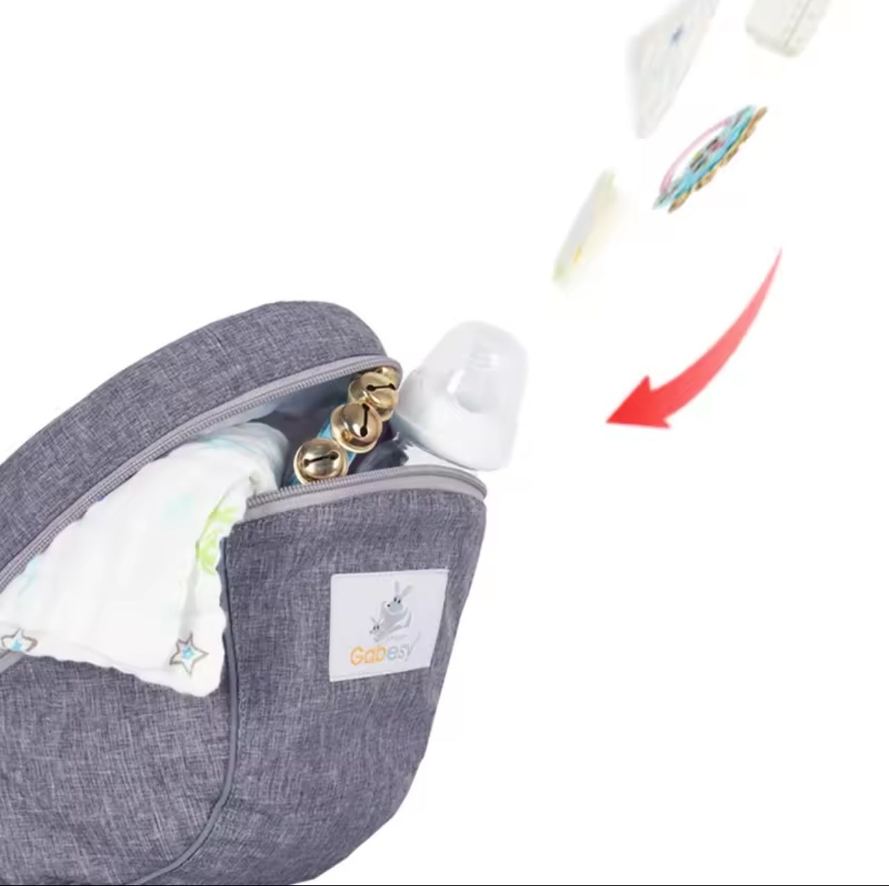 Marsupi portabebè: Gabesy Babytrage - NEU - Blau – Nuovo e nell'imballaggio originale da Bellmund venduto da Jegga 2