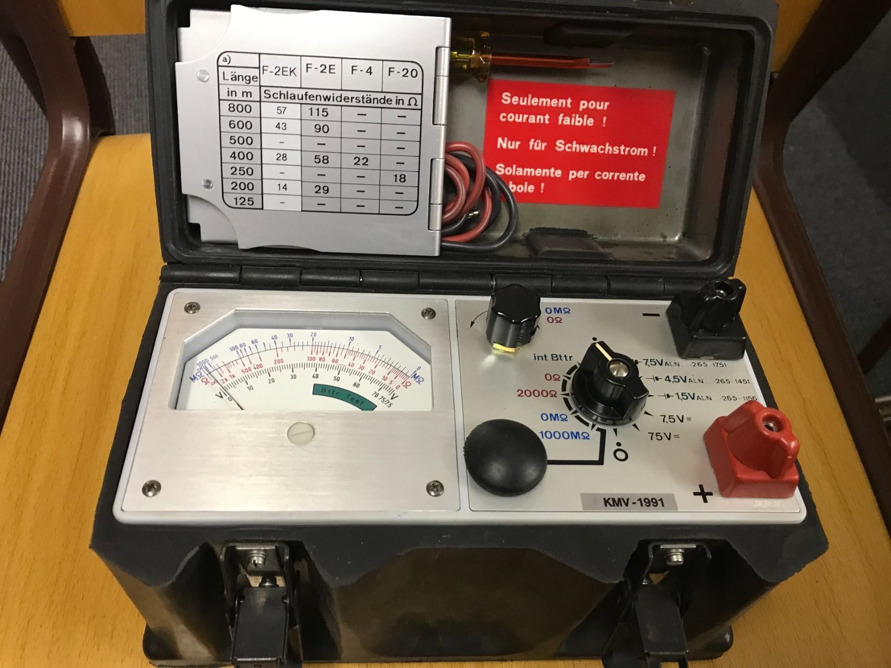 Misurare: Militär Elektro Messgerät T-02 – Usato da Wangen b. Olten venduto da Hba2 1