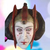Fasnachtsmaske Grind Larve  Künstlermaske, gratis Versand