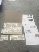 Collection enveloppes timbrées 2002-2003 Suisses - Nature