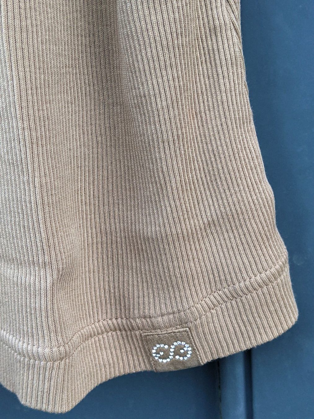Escada Top: ESCADA : Top coton-soie beige doré M – Nuovo (secondo la descrizione) da Petit-Lancy venduto da lilycerise 2
