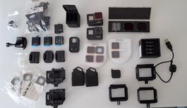 GoPro 7 (2 Stück) zum verkaufen - gebraucht mit Zubehör