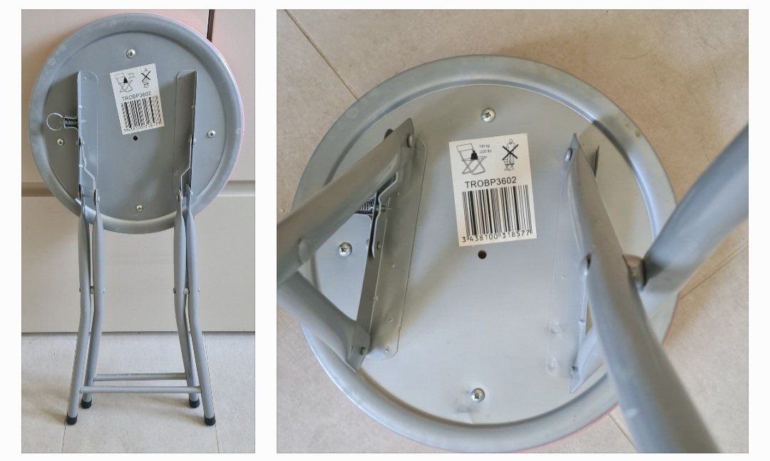 Sgabelli: Barbapapa Hocker mit diversen Sujets auf Sitzfläche – Nuovo e nell'imballaggio originale da Winterthur venduto da bibummi 3