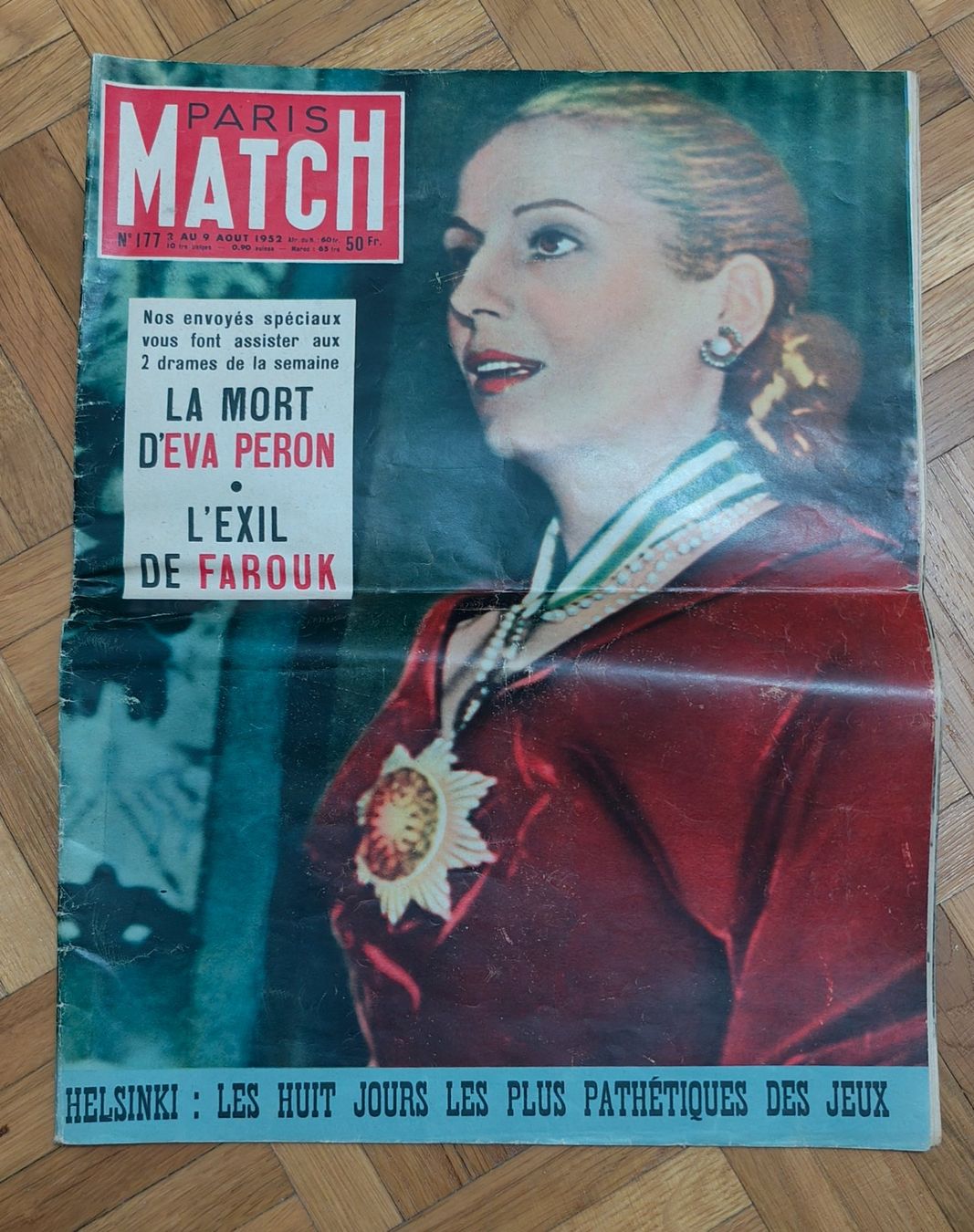 Riviste & Magazine: Journal "PARIS MATCH" N°177 de 1952 – Usato da Roche VD venduto da Octave75
