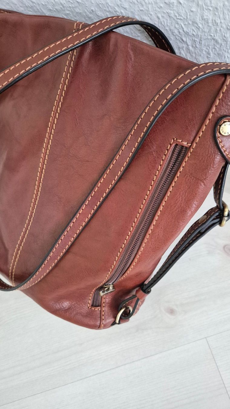 Borse da donna: Lederhandtasche braun top – Nuovo (secondo la descrizione) da Kilchberg ZH venduto da logn 4