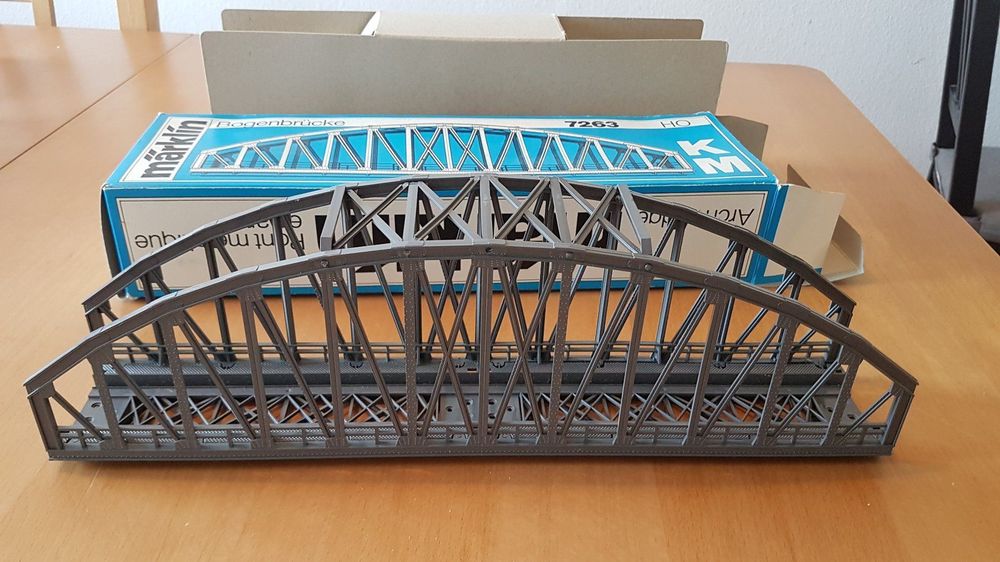 Märklin 7263 Kit Supports Rail Et Ponts - Pour Montage Rails Plastique Ou Métal