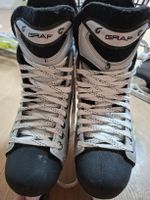 Graf Schlittschuhe Super 101 schwarz silber Grösse 38