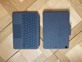 logitech combo touch case 7-9 gen ipad