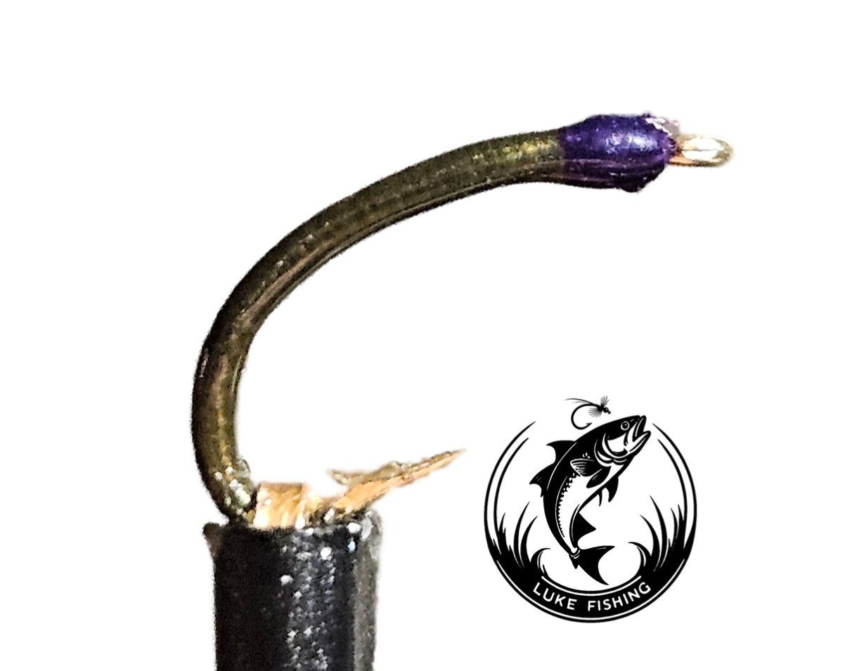 Esche: Hegene/Gambe mit 5 Nymphen, Grün, #14 – Nuovo (secondo la descrizione) da Rothenburg venduto da ocean151 1