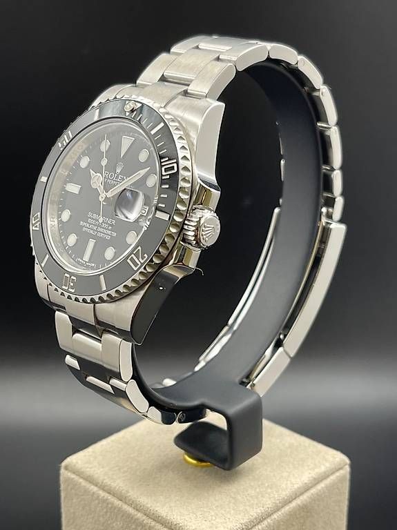 Rolex Orologi: Rolex Submariner Date 116610LN "Chromalight" 2017 Full Set – Usato da Lugano venduto da luganotopwatches 2