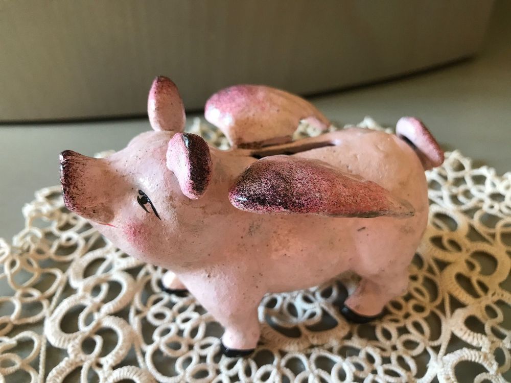 Glücks Schwein Spardose Metall RaritÄt Kaufen Auf Ricardo