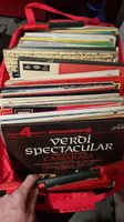 Schatzkiste mit vielen Kult LP's, Klassik,Rock, Pop