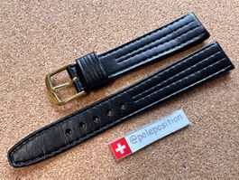 16mm zum Einhängen! Uhrenarmband Leder, bracelets de montre
