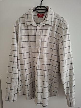 Esprit Herren Hemd/ Overshirt Slim Grösse L kariert