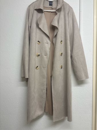 Chicoorée Mantel Grösse M beige Trenchcoat Zustand neu(No)