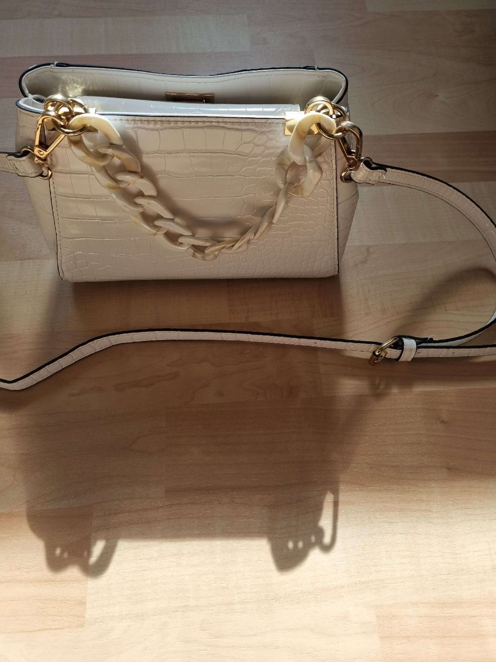Borse da donna: Handtasche in Kroko-Optik NEU! – Nuovo (secondo la descrizione) da Gunzgen venduto da Celine22