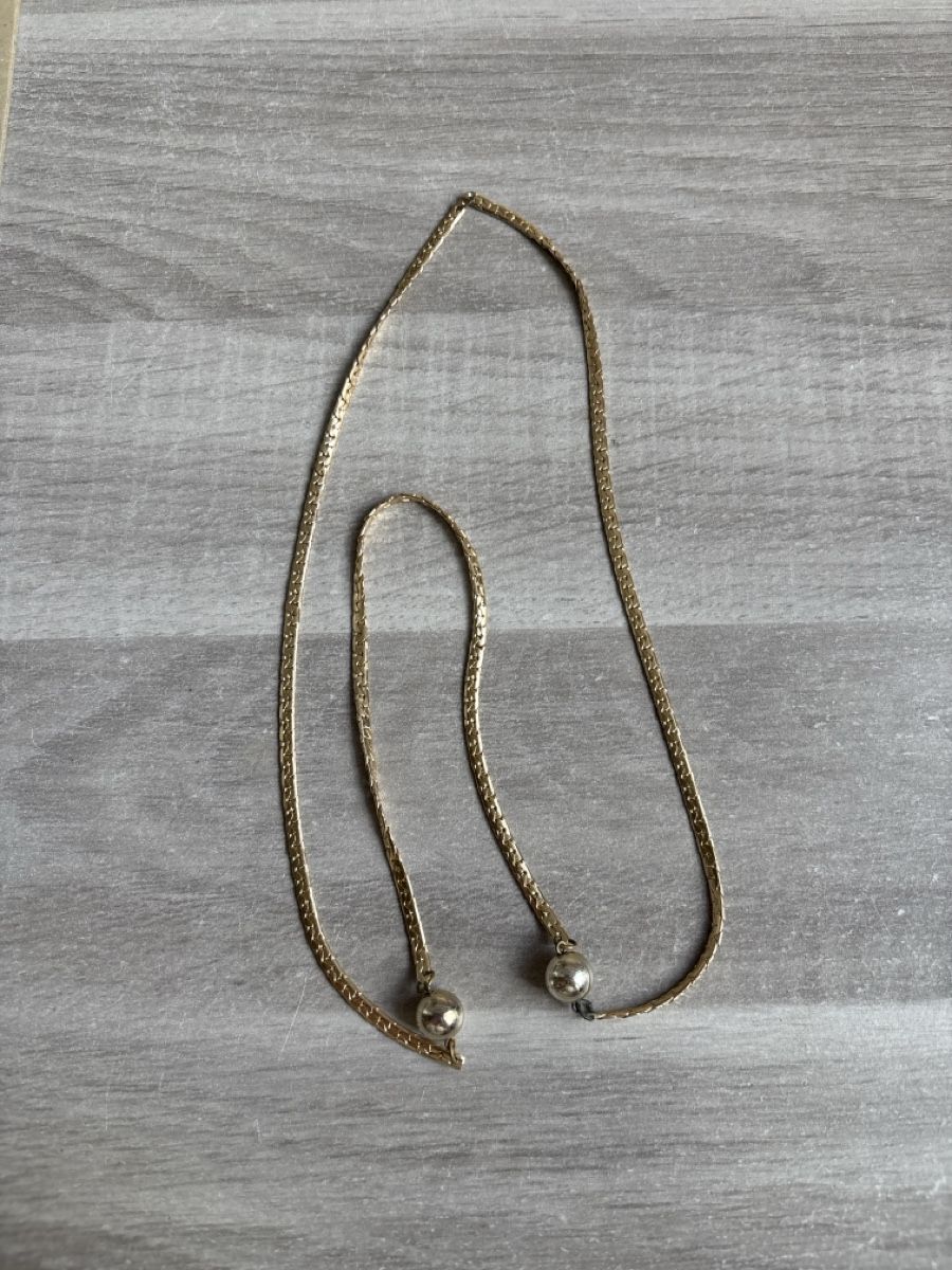 Catenine: Collier doré pour femme – Usato da Chêne-Bourg venduto da iva_6fxv