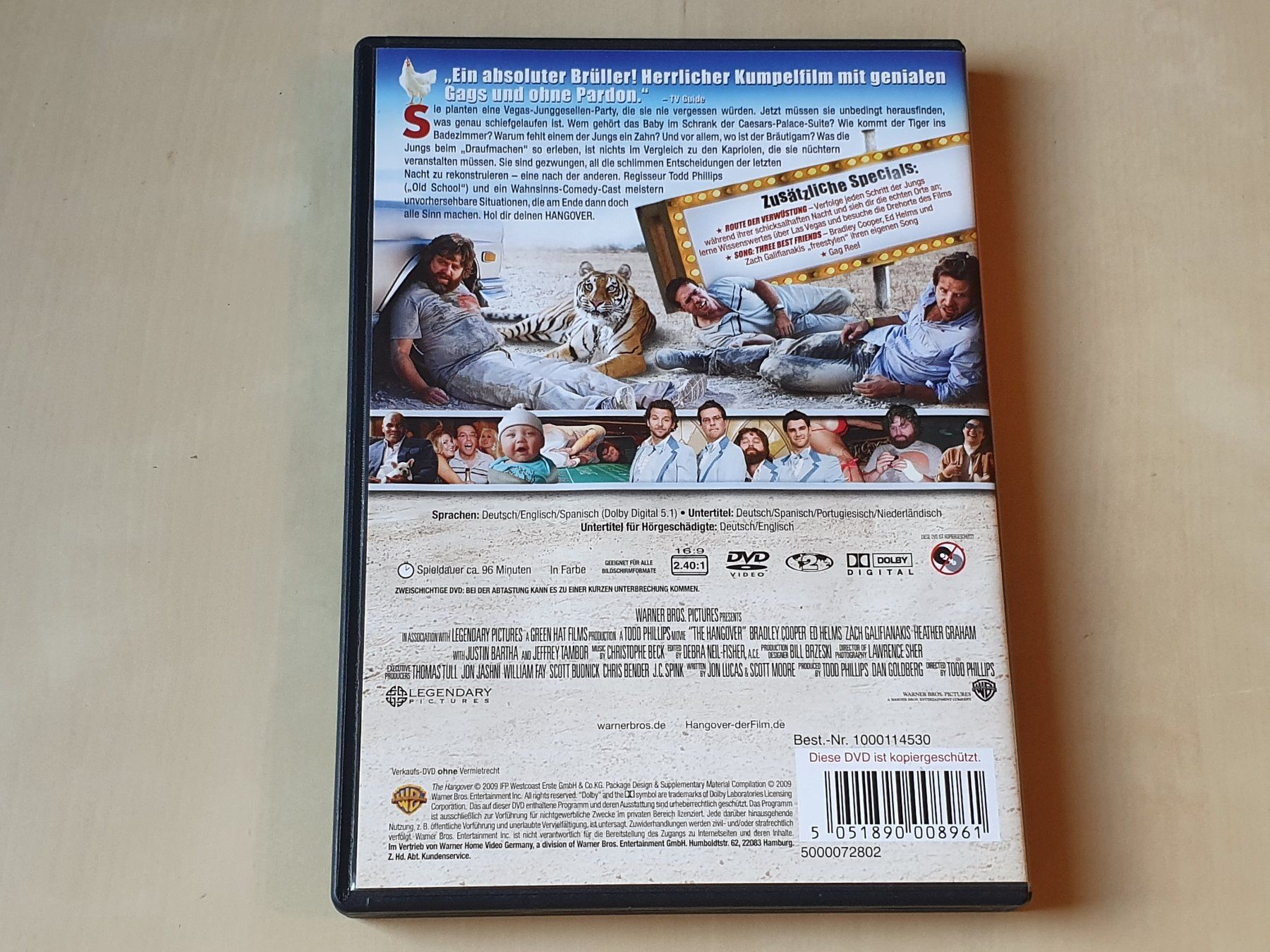 Tous les DVDs: Hangover – D'occasion à Stansstad par collectorsshop 1