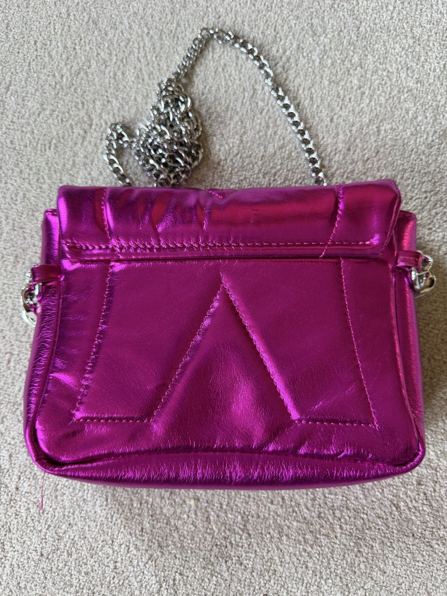 Borse: Schultertasche, Abendtasche, pink, silber – Nuovo (secondo la descrizione) da Zollikon venduto da into-the-west 3