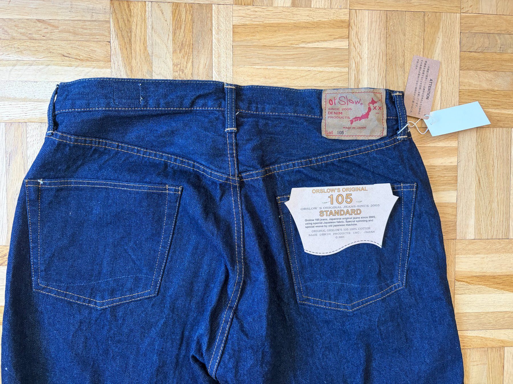 Jeans: Orslow 105 Size 4 – Nuovo e nell'imballaggio originale da Zürich venduto da kaugaug 2