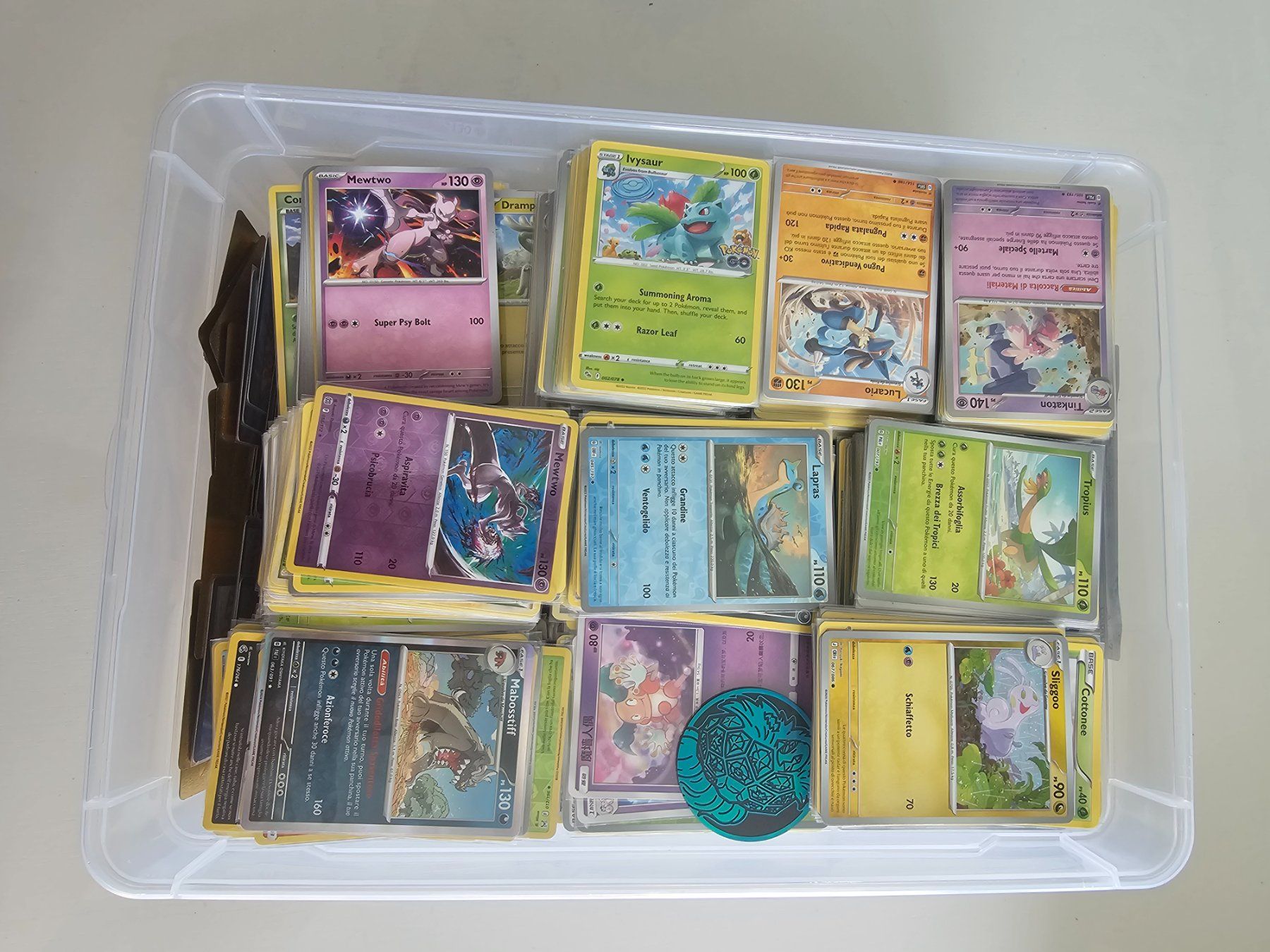 Pokémon Carte collezionabili: Lotto 7 kg carte Pokémon miste – Usato da Pregassona venduto da sig_6v2k