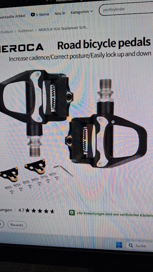 Pezzi di ricambio: SPD ROAD PEDAL RENNRAD – Nuovo e nell'imballaggio originale da Tann venduto da elolecig