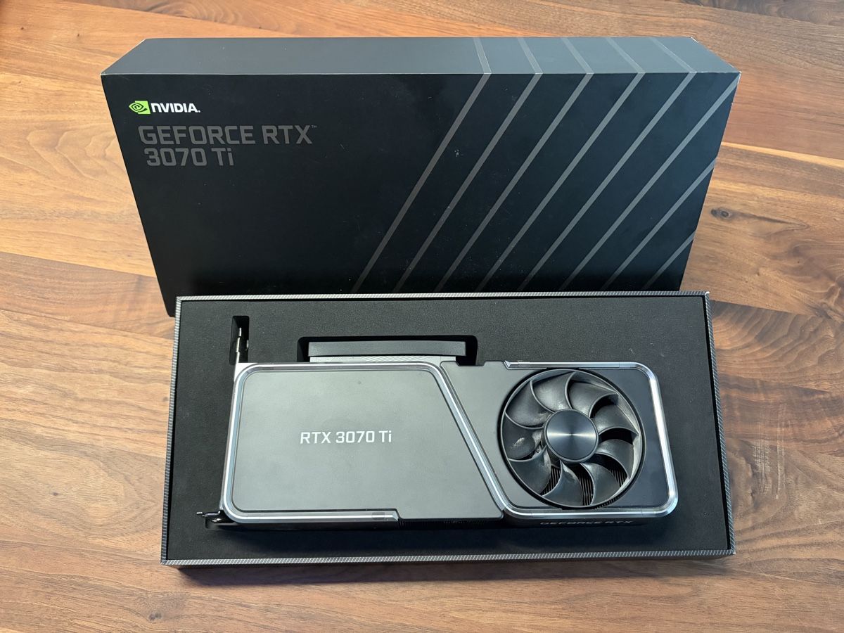 Nvidia Cartes graphiques: Nvidia RTX 3070 Ti Founders Edition – D'occasion à Affoltern am Albis par col_5cyk