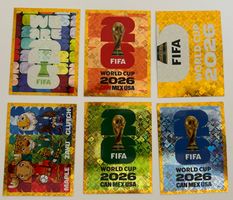 Panini FIFA World Cup 2026 Logo,Maskottchen&Turnier-Sticker