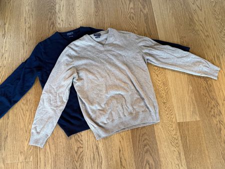 2 x Pullover für Herren, Kaschmir Wolle, Gr. 50, ungetragen