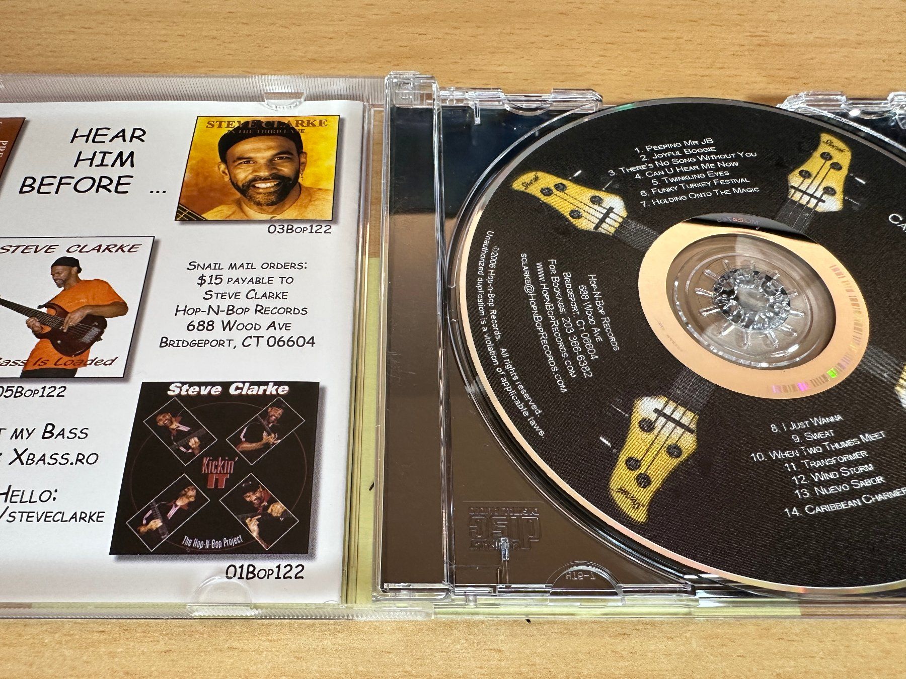 CD: Steve Clarke - Can U Hear Me Now? – Usato da Rikon im Tösstal venduto da Alpenmutz 2