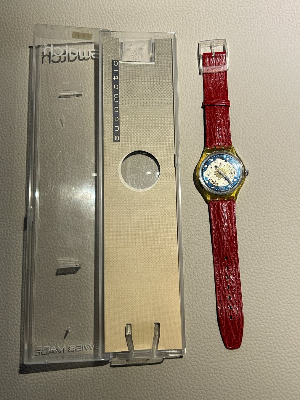 Swatch Uhren: Swatch Red Ahead SAK101 Automatic vintage – Gebraucht aus Basel von arm_gf7p 4