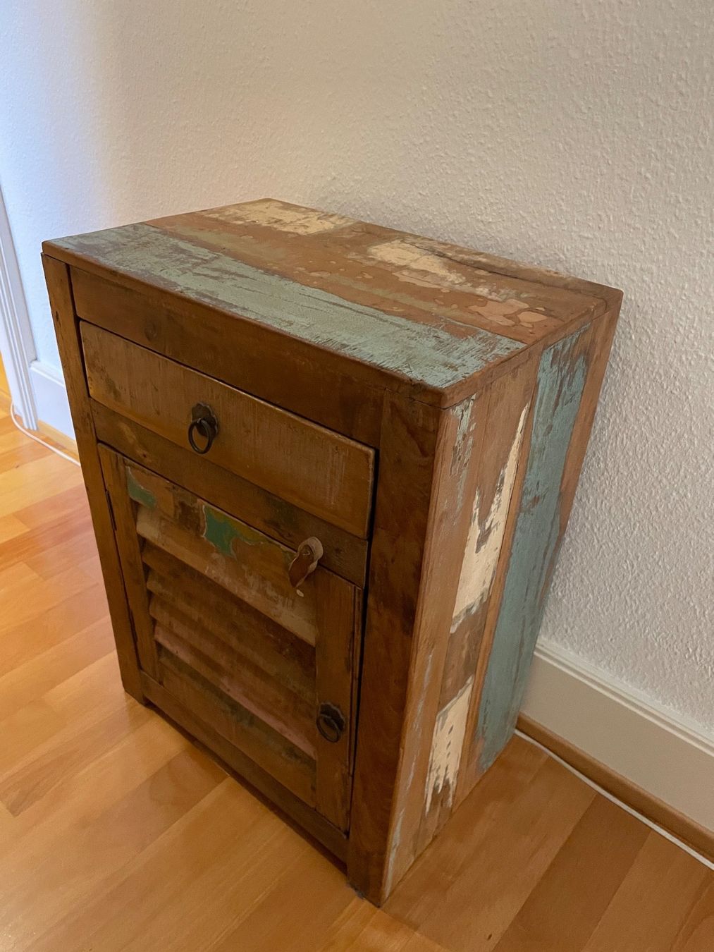 Cassettiere: Kommode, shabby chic, Indien, Bali – Usato da Basel venduto da misterX64