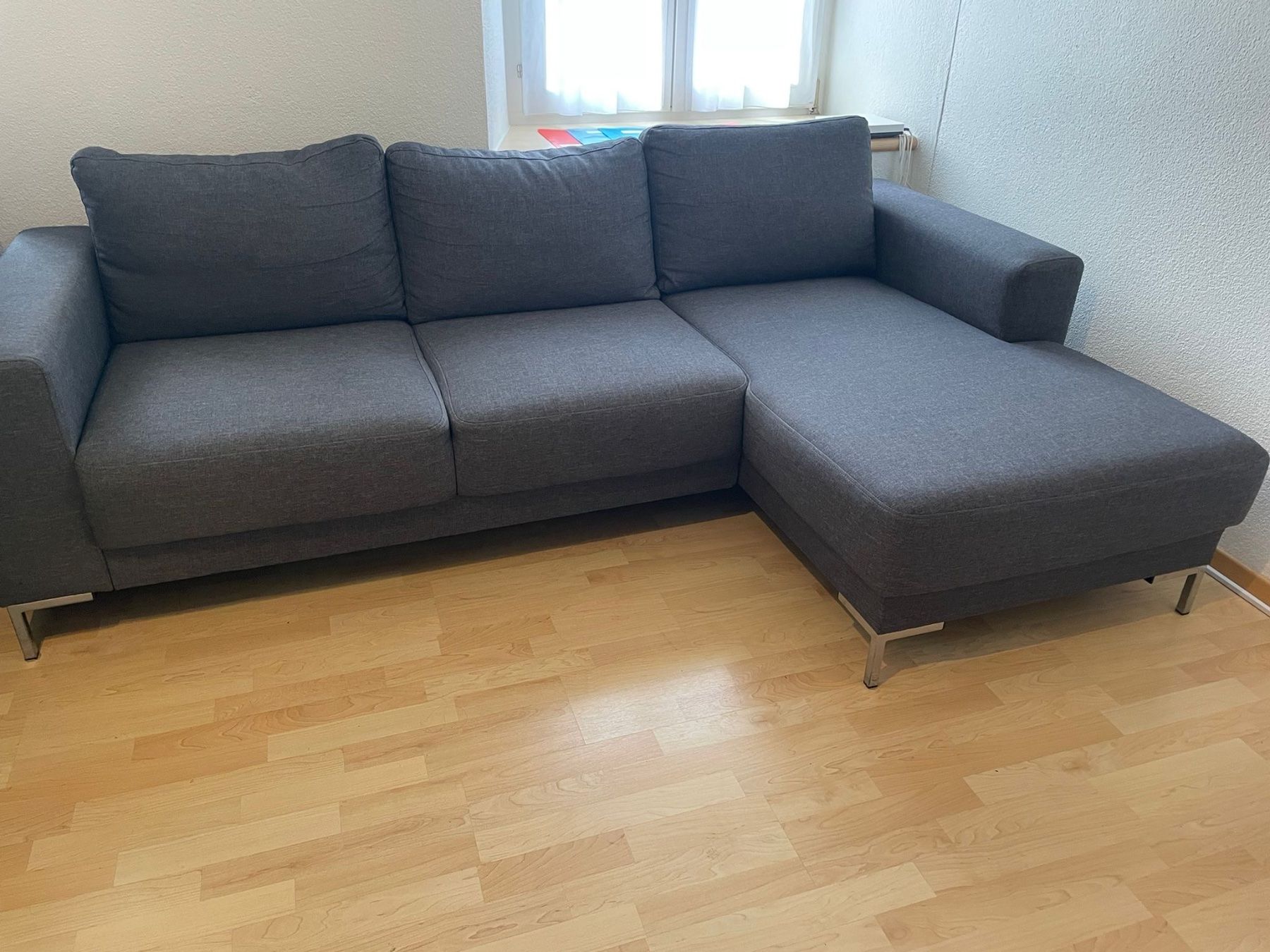 Sofas: Sofa grau – D'occasion à Staufen par Kimy00