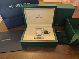 Rolex Oyster Perpetual 36 Lavender – ungetragen – Full Set