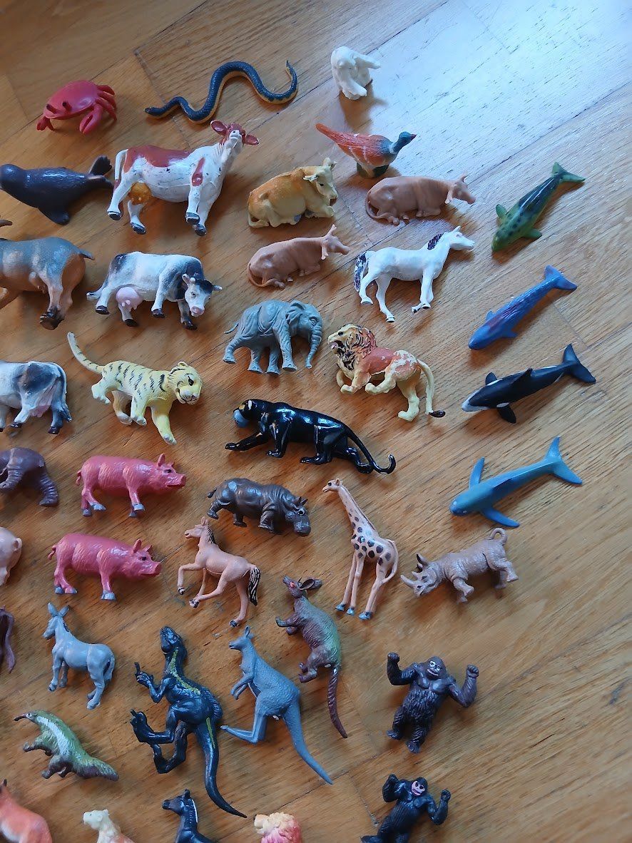 Spielzeuge: 62 Stk. Diverse Tiere – Gebraucht aus Dübendorf von Fip05 2