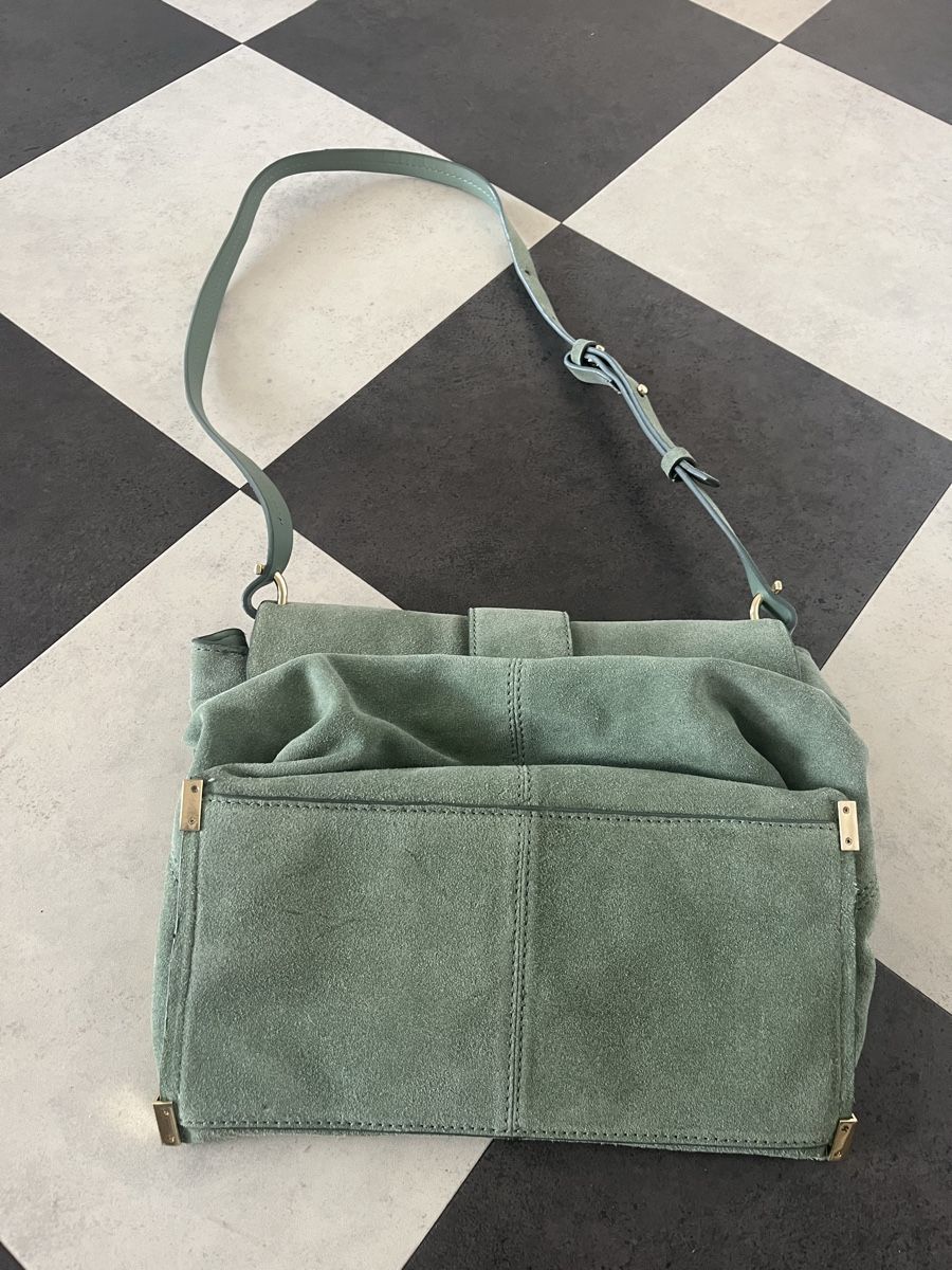 Zara Borse da donna: Zara Basic Bag - Umhängetasche in trendigem Grün! – Usato da Luzern venduto da Boudin03 1