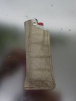 Leder Feuerzeug Etui Handgemacht Vintage Style (2)