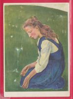 PRO INFIRMIS, F. HODLER, KNIENDES MÄDCHEN, 23.1.1967